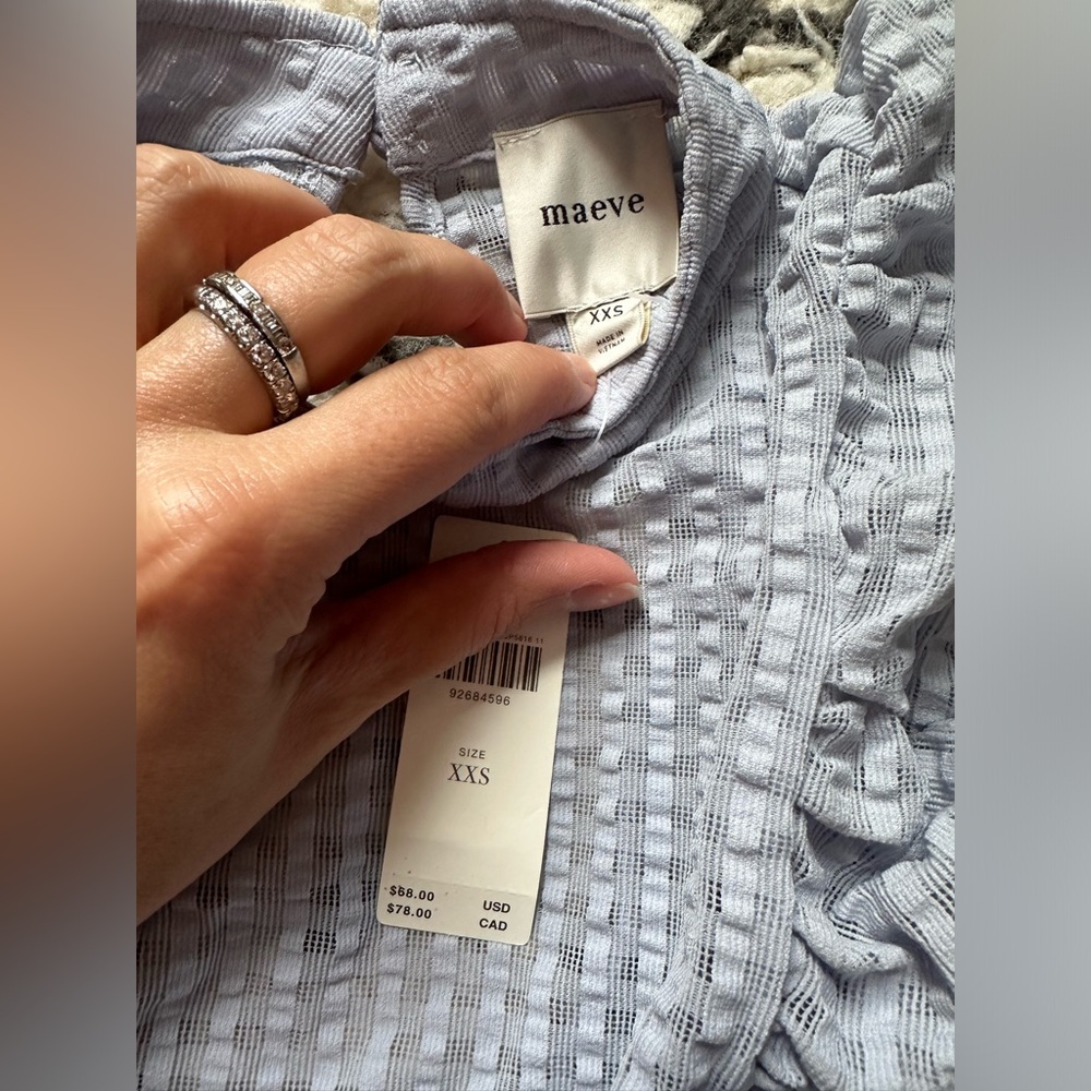 NWT Maeve ruffle top - Picture 12 of 13